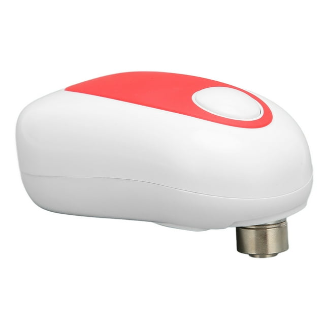 Abrelatas eléctrico de una sola operación, abrelatas automático portátil, abrelatas a batería para cocina para personas mayores