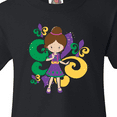 thumbnail image 4 of Inktastic Mardi Gras Girl Youth T-Shirt, 4 of 5