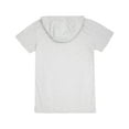 thumbnail image 2 of Ma Croix Mens Short Sleeve Longline Hoodie and Shorts Lightweight Activewear, 2 of 5