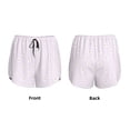 thumbnail image 6 of Goofa Kawaii Cat Paw Printed Women 2 in 1 Running Shorts,Quick Dry Athletic Workout Shorts,High Waisted Athletic Shorts with Liner Pockets-Medium, 6 of 9