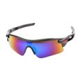 thumbnail image 1 of Protección UV400 para andar en bicicleta, hacer senderismo y usar gafas de sol. El estilo se combina con la funcionalidad en estas gafas de sol deportivas para actividades al aire libre., 1 of 2