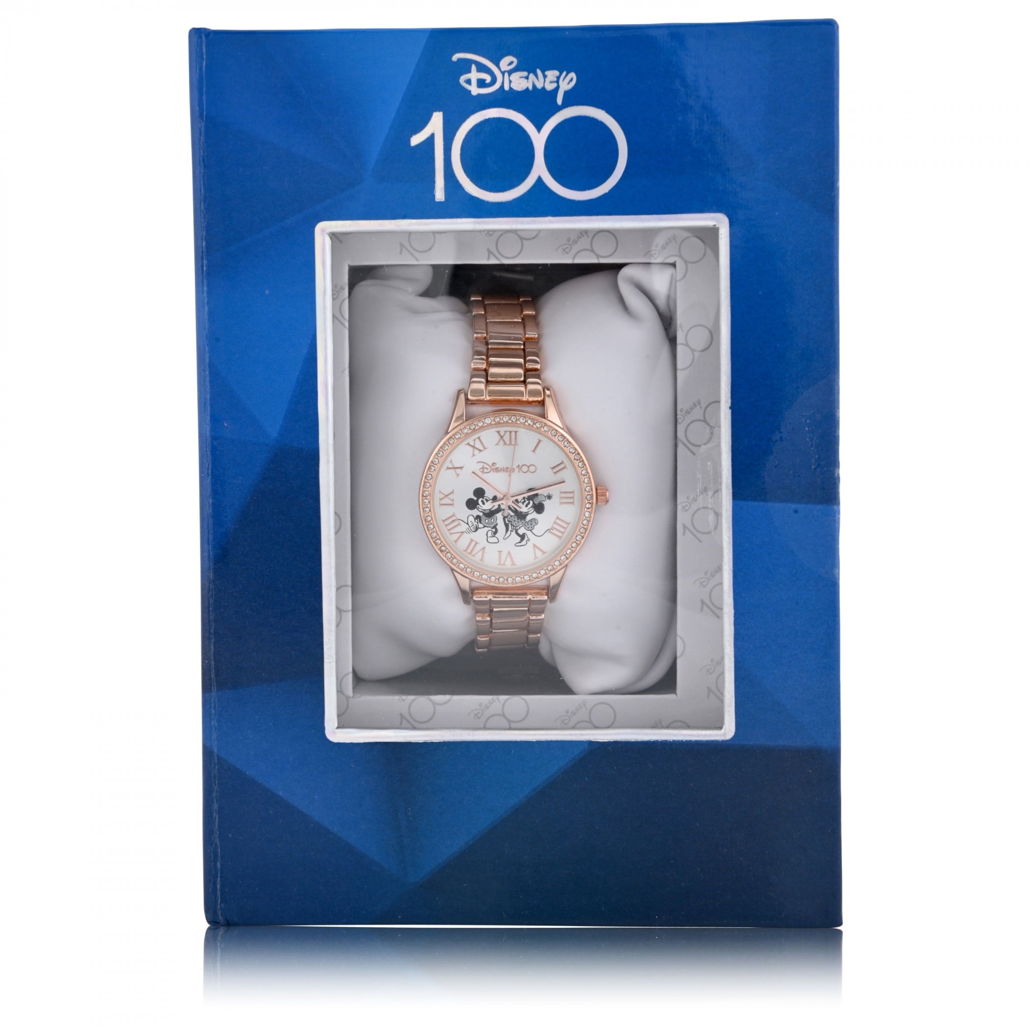 Disney 100 Year Anniversary Mickey and Minnie Watch with 