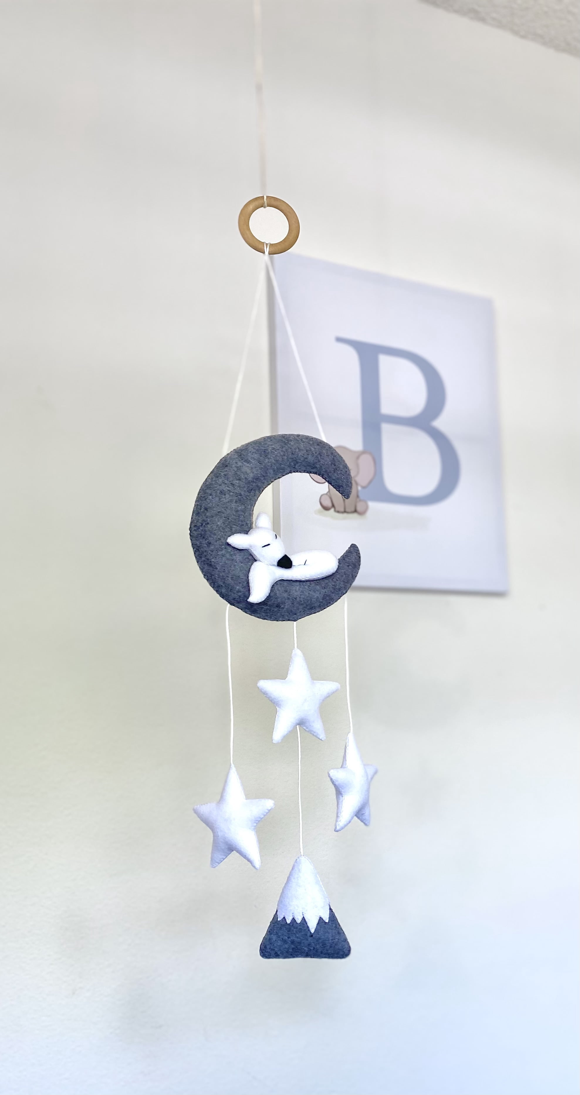 Baby Crib Mobile - Nursery Decoration - Baby Mobile - Gift for a new mom - Fox Baby Mobile