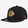 thumbnail image 3 of Men's New Era  Black Chicago Blackhawks Zamboni 59FIFTY Fitted Hat, 3 of 5