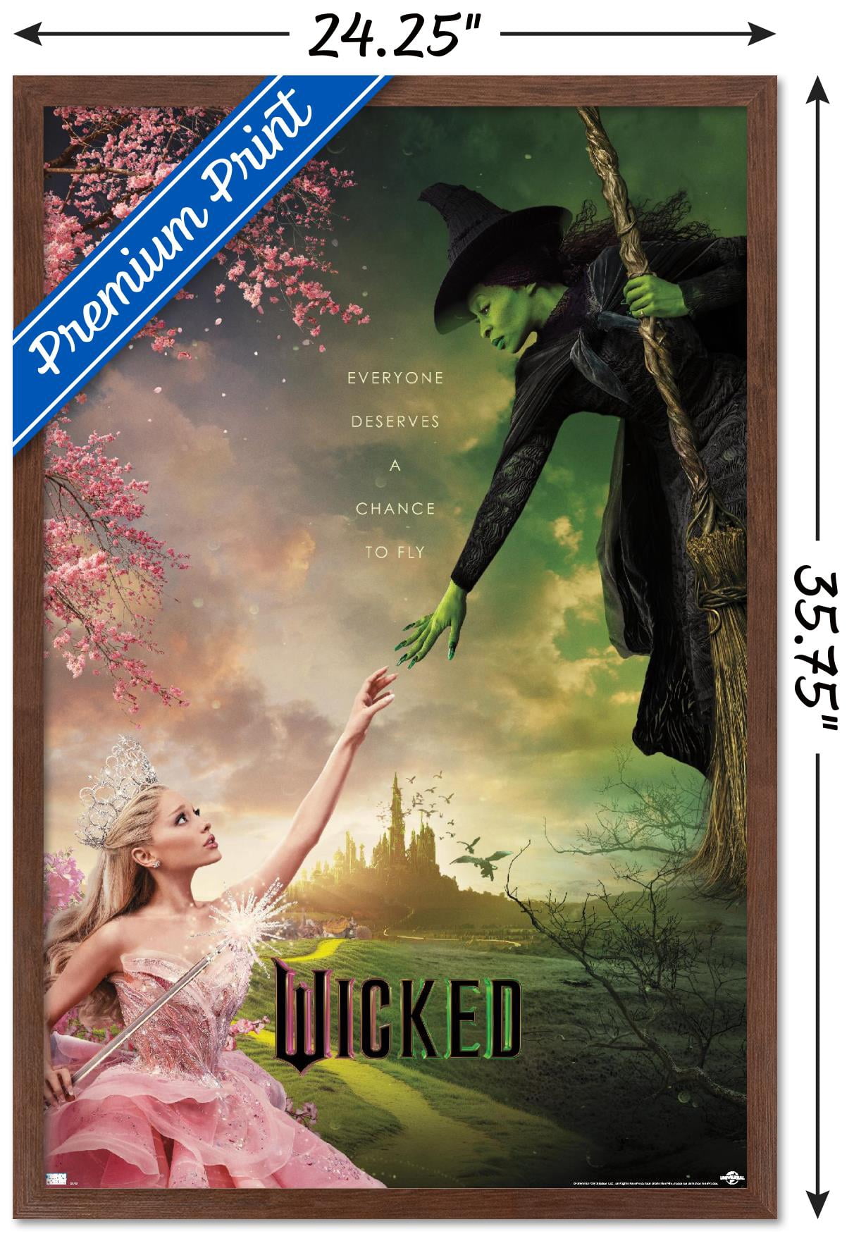 【アメリカ限定品】Wicked 公式写真集　ポスター付き　期間限定 b5028ba5-df55-40da-b3ba-