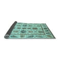 thumbnail image 2 of Ahgly Company Indoor Rectangle Abstract Light Blue Modern Area Rugs, 6' x 9', 2 of 4