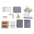 thumbnail image 5 of hengtong 2 Sets Wooden 1:12 Dollhouse Furniture Simulation DIY Pretend Toys Family for Children Room and Bathroom, 5 of 9