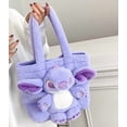 thumbnail image 2 of Cute Stitch Plush Tote Bag,3D Cartoon Stuffed Animal Shoulder Bag,Large Capacity Fluffy Handbag for Women,Soft Fuzzy Travel Bag for Daily Use,Gift for Fans, 2 of 2