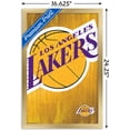 thumbnail image 3 of NBA Los Angeles Lakers - Logo 13 Wall Poster, 14.725" x 22.375", Framed, 3 of 3
