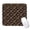 Tiger Geometric Black, variant on 20x22.5cm Mouse Pad, Non-Slip Waterproof Rubber Base, Smooth Precise Desk Mat,Tiger Gingham Pink Pattern