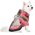 thumbnail image 2 of Haiem Flower White Cow for Winter Dog Hoodie Sweatshirts with Pockets Warm Dog Clothes for Small Dogs Chihuahua-XX-Large, 2 of 7