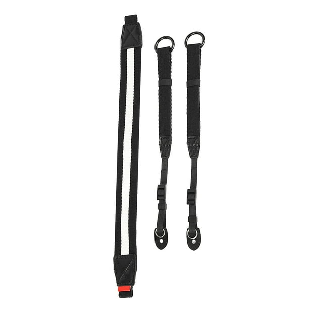 Correa para el hombro Bearachild Cordón para el cuello Profesional Flexible Ajustable Cámara Cuerda Cinturón Digital Negro