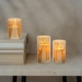 thumbnail image 2 of FONDOTIN Golden LED Flameless Candle Lamp Set for Party Decoration with Realistic Flickering Light Effect, 2 of 7