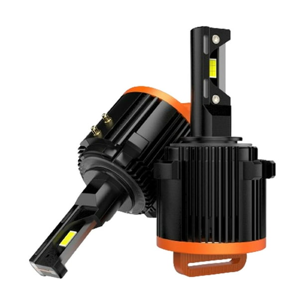 Bombillas de luz antiniebla,Bombillas LED para faros delanteros de alta potencia,plug and play,Bombilla LED para faros delanteros de coche,luz brillante y ligera,Kit de bombillas LED para faros