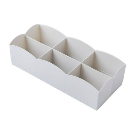 

SANAG Underwear Divider Closet Drawer Organizer Storage Box Case Bra Ties Socks Grids Container