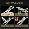 thumbnail image 4 of Amdohai Kitchen Shears Heavy Duty Kitchen Scissors Stainless Steel Food Cooking Scissors for Meat Chicken Turkey Multipurpose Dishwasher Safe, 4 of 8