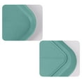 thumbnail image 4 of qILAKOG 2 Pcs Plastic Small Square Plates, Reusable Multi Purpose Anti Slip Square Trays, Suitable for Holding Nuts and Snacks in Cafeterias and Home Kitchens, 4 of 6