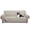 Beige/Beige, variant on U-NICE HOME Reversible Sofa Cover 3-Seater, Washable, Water Repellent, Elastic Straps, Chocolate/Beige