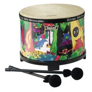 Kids Percussion® Floor Tom Drum Comfort Sound Technology® - Rain Forest, 10