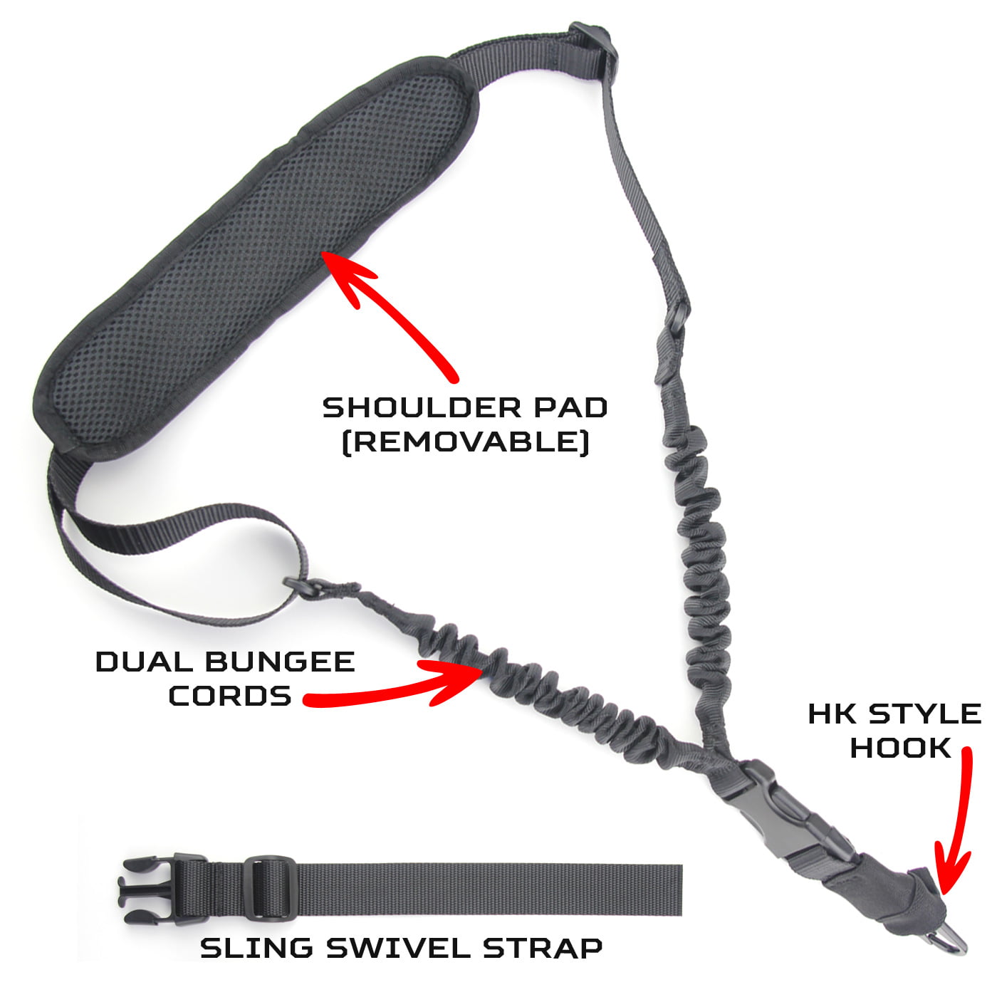 Tactical Shoulder Belt Pad Strap Belt Cushion Strap Pad Damping For Backpac...