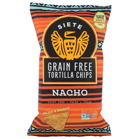 Siete Nacho Grain Free Tortilla Chips  4 oz