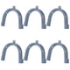 thumbnail image 1 of 6 ganchos para manguera de desagüe: soporte para tubo de desagüe de lavadora, en forma de U, para lavadora, lavavajillas y lavandería., 1 of 6