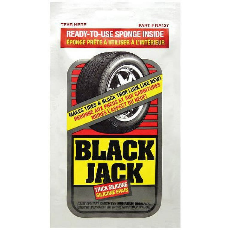 Blue Magic NA127 Black Jack Tire Shine Towelette - Single Pack