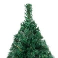 thumbnail image 3 of vidaXL Arbre de Noël Artificiel Pré-Éclairé avec Ensemble de Boules Vert 210 cm PVC, 3 of 5