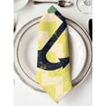 thumbnail image 2 of Hokiten Kitchen Dinner Napkins Set of 4 Anchor Nautical Cloth Napkins Reusable Washable Table Napkins for Weddings Cocktail Parties Holiday Table Decor 20x20 Inch, 2 of 8