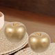 thumbnail image 1 of unbranded 4Ud Manzanas Falsas Doradas Para De Eventos Con Y Material Ligero, 1 of 7