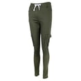 thumbnail image 4 of Pantalones Casuales Pantalones Lápiz Elásticos de cinturo Media SG Yuyangstore  Pantalones de mujer lápiz, 4 of 8