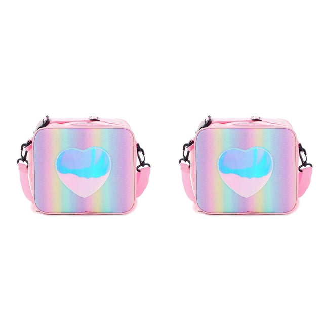(Lot de 2) Rinsvye Boîte à Lunch pour Filles Femmes Grand Fourre-Tout à Lunch Enfants Sac à Lunch Isolé Sacs à Lunch pour Femmes pour le Travail Tournesol Isolé Rentrée Scolaire Sacs à Lunch Réutilisables Boîte à Lunch Isolée pour Filles