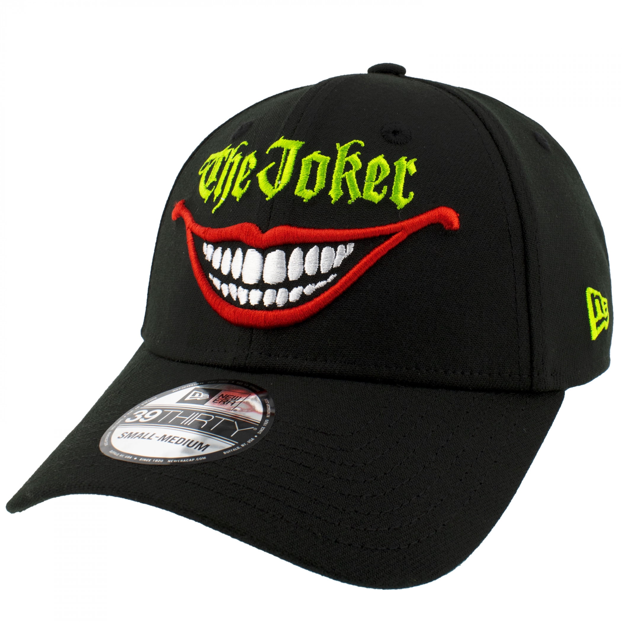 The Joker Vintage Logo New Era 39Thirty Fitted Hat-Large  display picture 2
