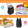 thumbnail image 3 of OUSITAID Large Cooling Insulated Backpack 20L Picnic Camping Rucksack Ice Cooler Bag black, 3 of 7