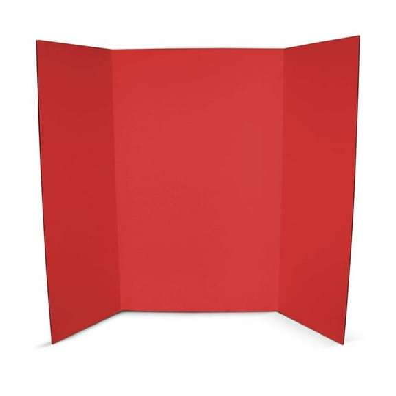 Flipside Products 30069-10 36 x 48 1 Ply Red Project Board Bulk Pack of 10