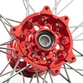 thumbnail image 3 of 21" / 18" MX Front Rear Wheels Rims Red Hubs for Honda CRF250L CRF 250 L 13 14 15 16 17 18 19 20, 3 of 5