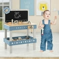 thumbnail image 4 of Gymax Ensemble d'Outils de Jeu en Bois pour Enfants, Établi, Table d'Atelier, Jeu d'Imitation avec Outils, 4 of 10