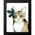 thumbnail image 2 of Popp, Grace 19x24 Black Modern Framed Museum Art Print Titled - Downton Cat II, 2 of 5