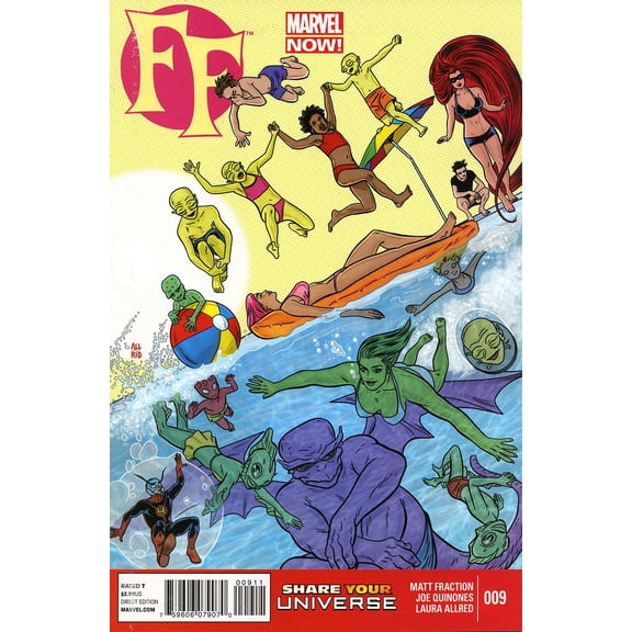 FF (2nd Series) #9 VF ; Marvel Comic Book