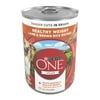 Purina ONE +Plus Natural Wet Dog Food Gravy, Tender Cuts Healthy Weight Lamb and Brown Rice Entree, 13 oz. Can