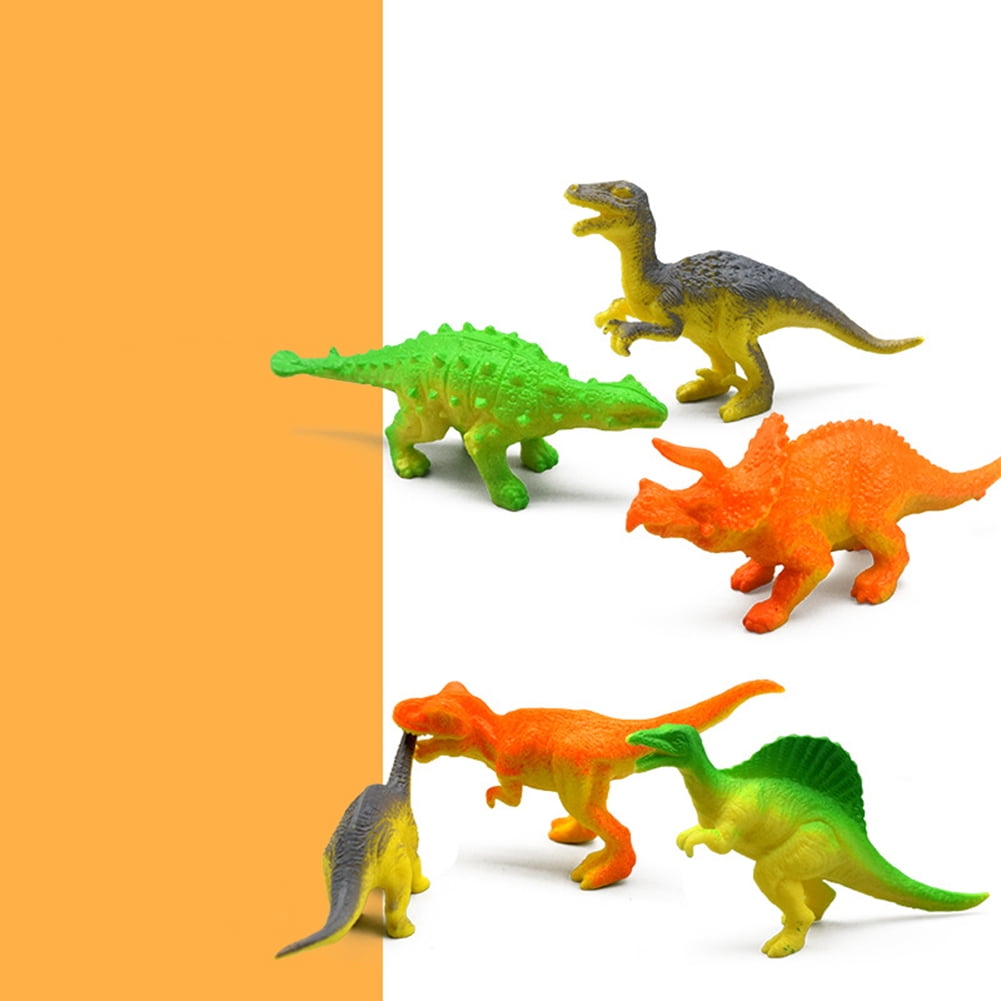 Ark Toys 6 Pack Mobile Dinosaurs (2 different sets, 1 set will be sent at  random) : : Toys