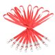 thumbnail image 2 of Correa Para El Cuello 10pcs Correa Para Tarjeta De Pase De Identificación Insignia Titular De La Llave Correa De Cierre De Metal rojo Zulema Cordón de la placa de la tarjeta, 2 of 4