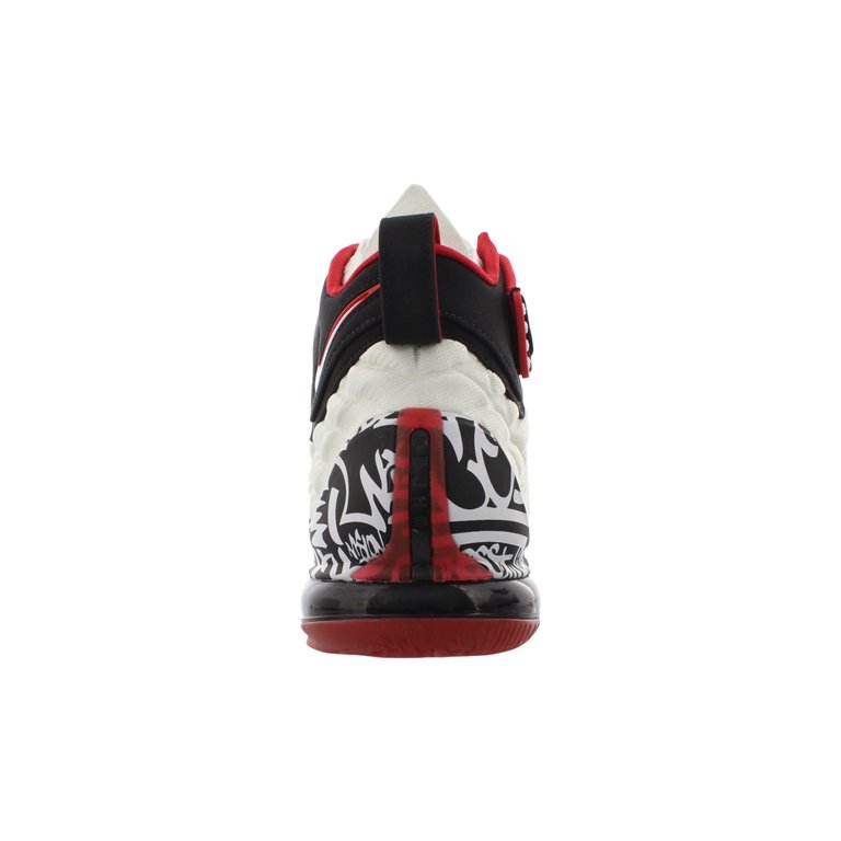 Nike Lebron 17 Graffiti Mens Shoes Size 4.5, Color: White/University  Red-Black