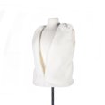 thumbnail image 2 of Luxe Fashion Faux faux Vest Off White Women Sizes XS-XL Fully Lined Acrylic, 2 of 3