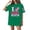 Green-#001, variant on 4th Of July Outfits for Women Short Sleeve Usa Print Top Solid Color Plus Size Tops 4th Of July Crewneck Comfortable 1776-2026 Tee,White 5XL