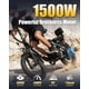 thumbnail image 2 of SUNTIBYE SE1 Bicicleta Eléctrica de Montaña Plegable para Adultos, Motor de 1000W, 28MPH, Batería de 48V 15Ah, E Bike de Llanta Ancha de 20", UL2849, Negro, 2 of 6