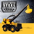 thumbnail image 2 of Camión de construcción de juguete Tonka Steel Classics Mighty Crane, 2 of 6