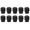 Black, variant on Electric Guitar Pickup Switch Tip Cap Knob Guitar Replacement Parts 10-Pack, White (0.4 inches / 1.0 cm)