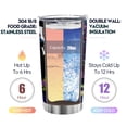 thumbnail image 4 of Taza de café Oasisdream, 600 ml, acero inoxidable, con estampado, 4 of 6