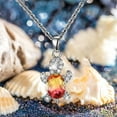 thumbnail image 2 of Cartoon Turtle Pendant Rhinestone Necklace Zircon Turtle Necklaces Crystal Chain Jewelry For Women Girls Turtle Pendant Necklace, 2 of 3